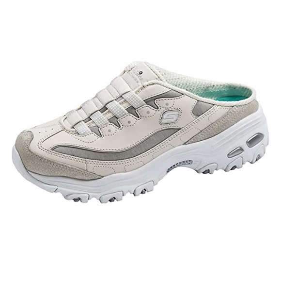 Skechers Shoes - Skechers Sport Womens D'Lites Slip-On Mule Sneaker Size 8 Extra Wide NWT!
